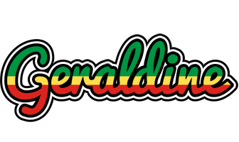 Geraldine african logo