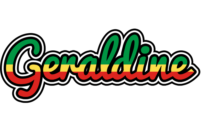 Geraldine african logo