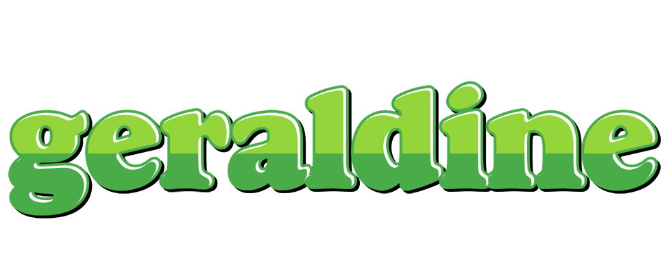 Geraldine apple logo