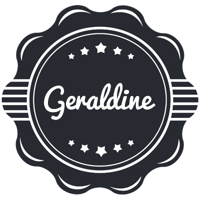 Geraldine badge logo