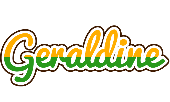 Geraldine banana logo