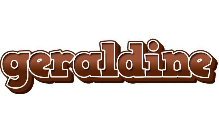 Geraldine brownie logo