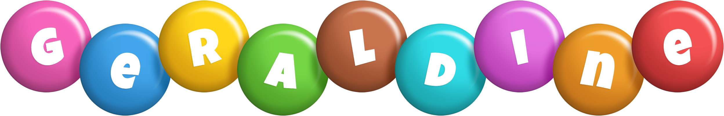 Geraldine candy logo