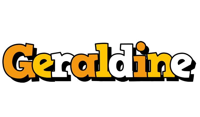 Geraldine cartoon logo
