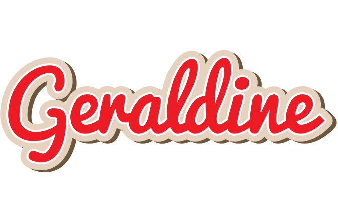 Geraldine chocolate logo