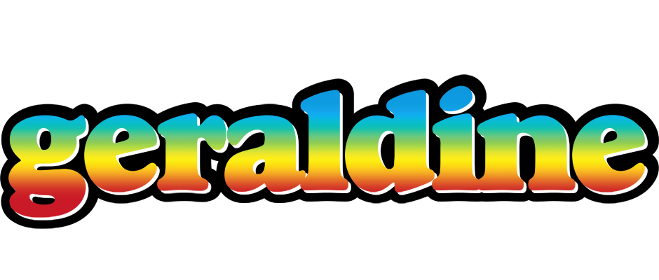 Geraldine color logo
