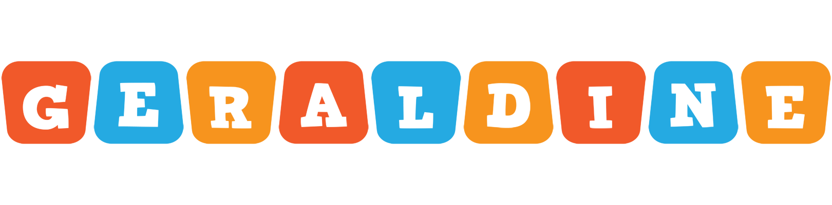 Geraldine comics logo