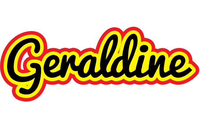 Geraldine flaming logo
