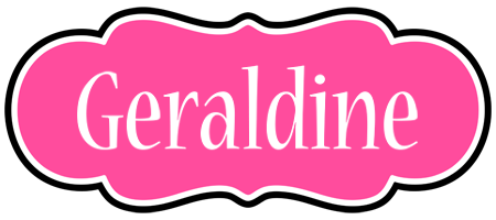 Geraldine invitation logo