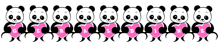 Geraldine love-panda logo