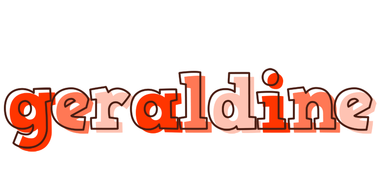 Geraldine paint logo