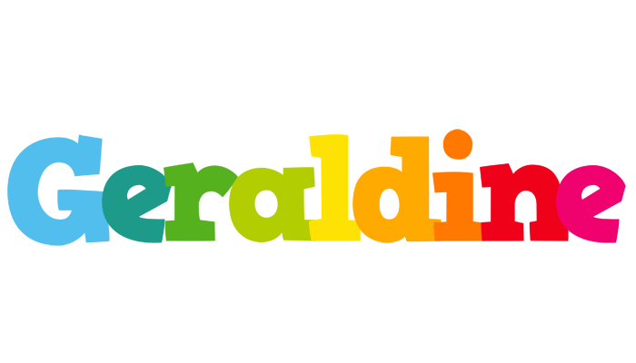 Geraldine rainbows logo