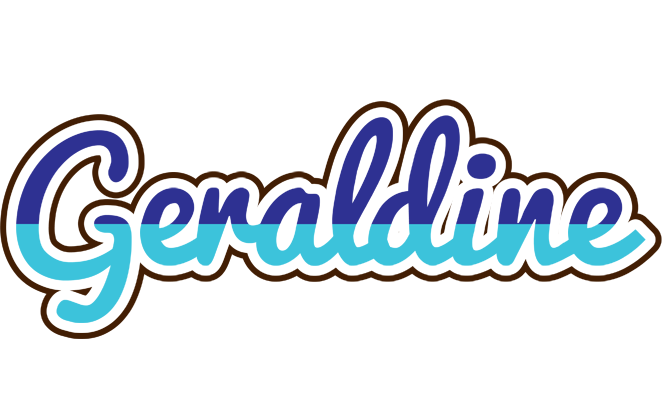 Geraldine raining logo