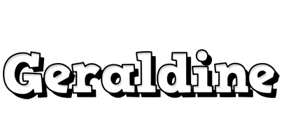 Geraldine snowing logo