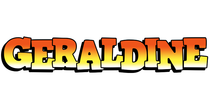 Geraldine sunset logo