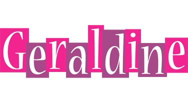 Geraldine whine logo