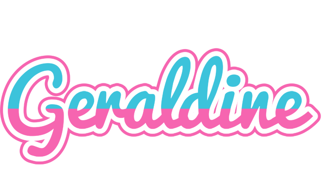 Geraldine woman logo