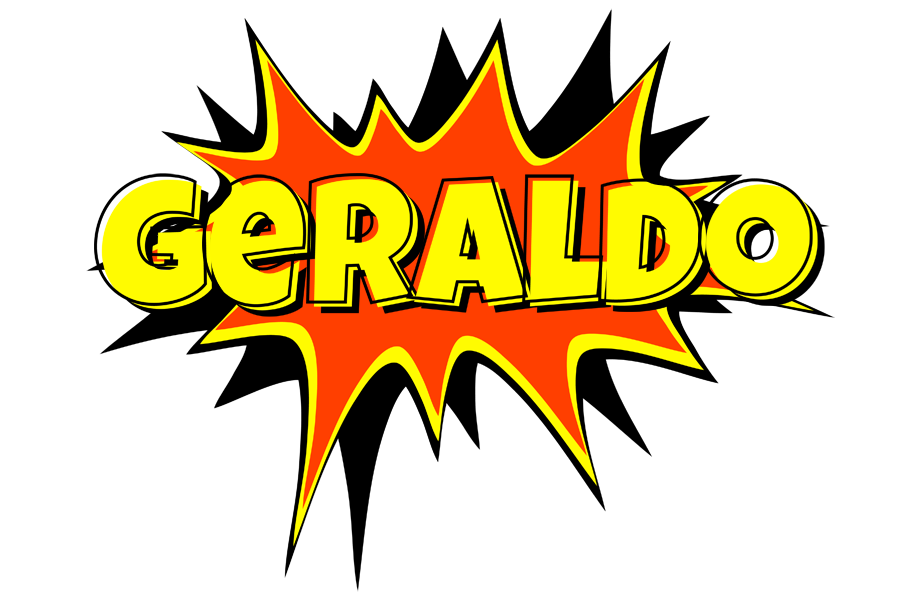 Geraldo bazinga logo