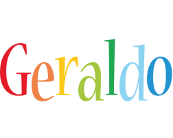 Geraldo birthday logo