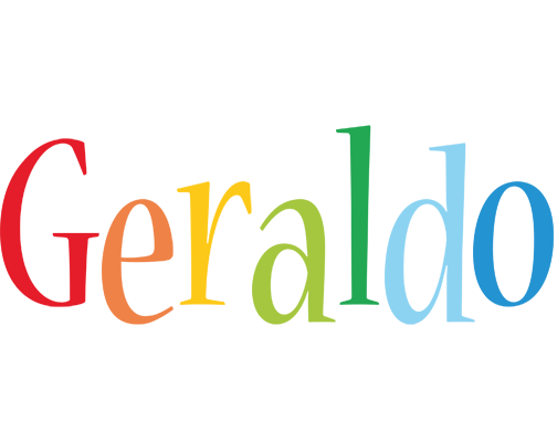 Geraldo birthday logo
