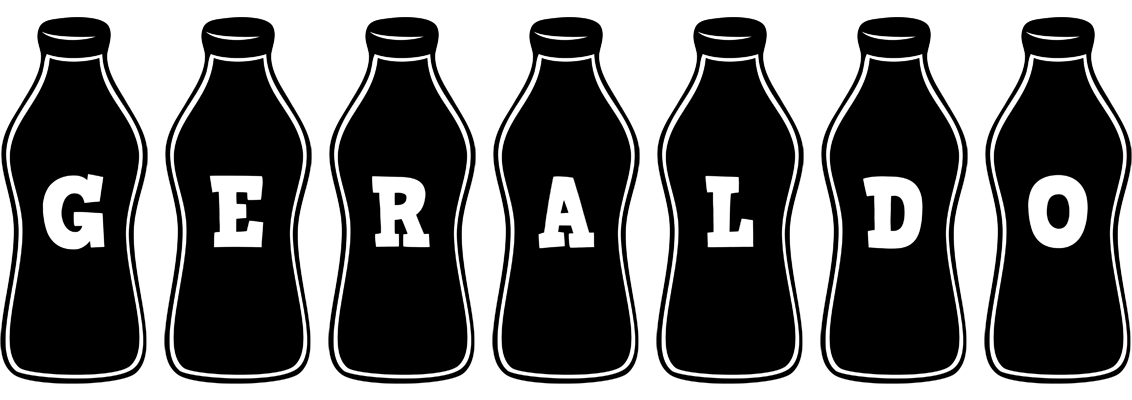 Geraldo bottle logo