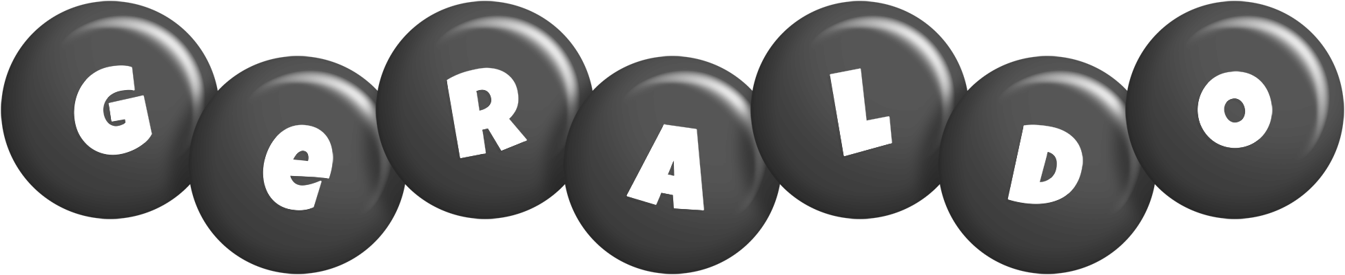 Geraldo candy-black logo