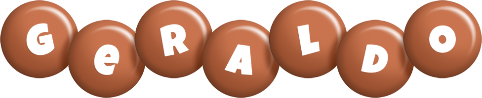 Geraldo candy-brown logo