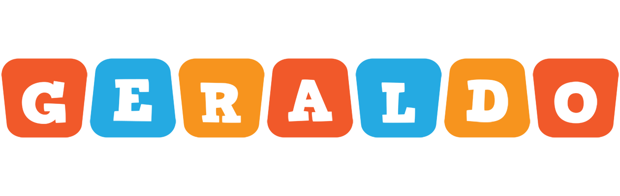 Geraldo comics logo