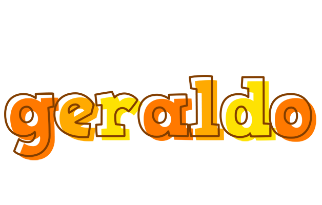 Geraldo desert logo