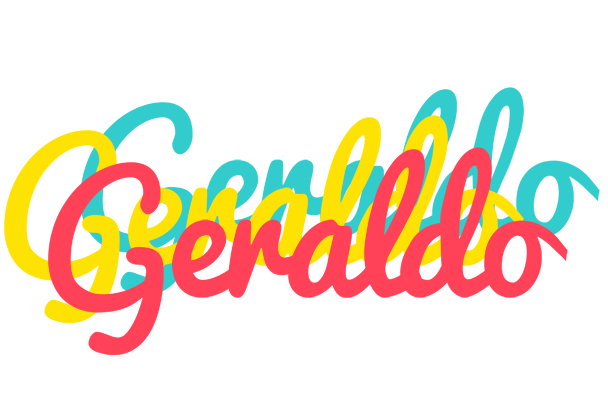 Geraldo disco logo