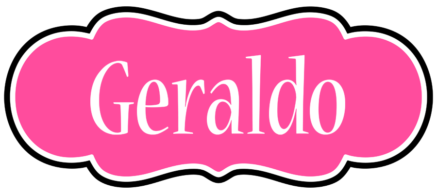 Geraldo invitation logo