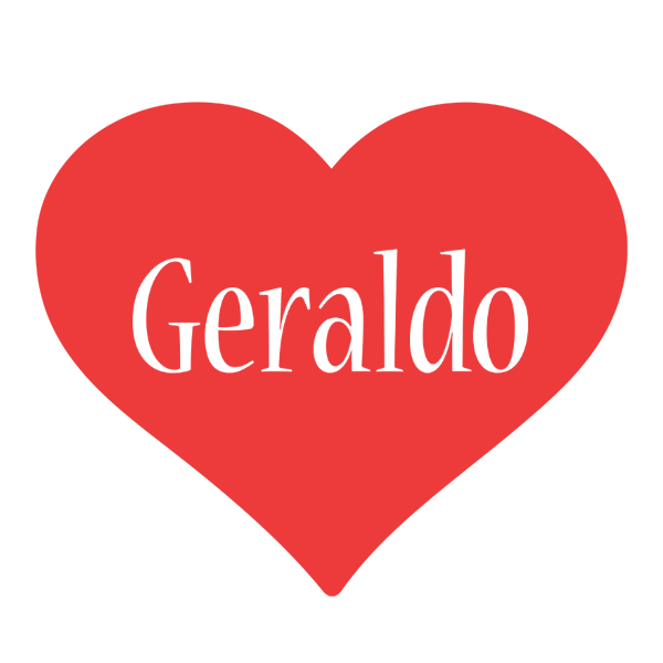 Geraldo love logo