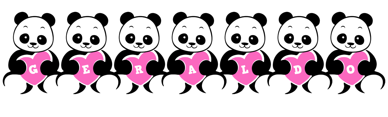 Geraldo love-panda logo