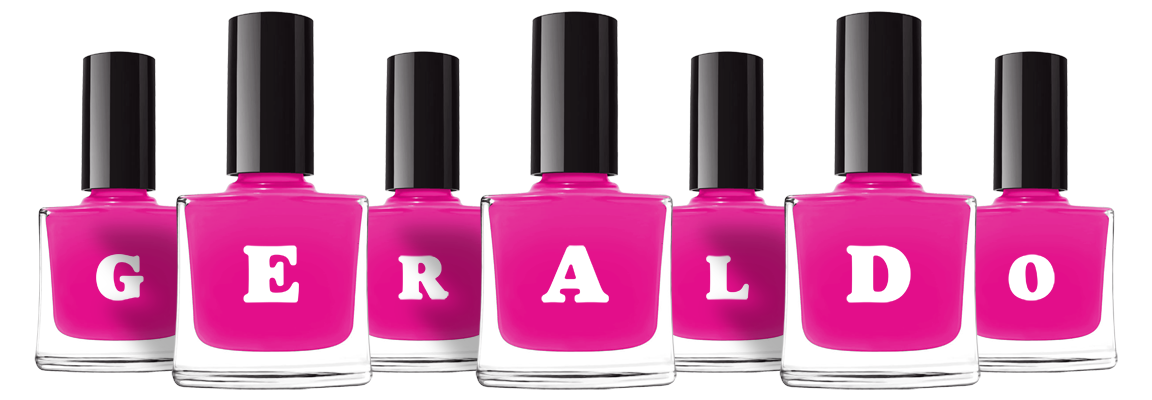 Geraldo nails logo