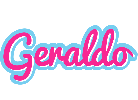 Geraldo popstar logo