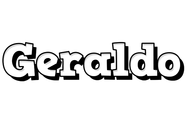Geraldo snowing logo