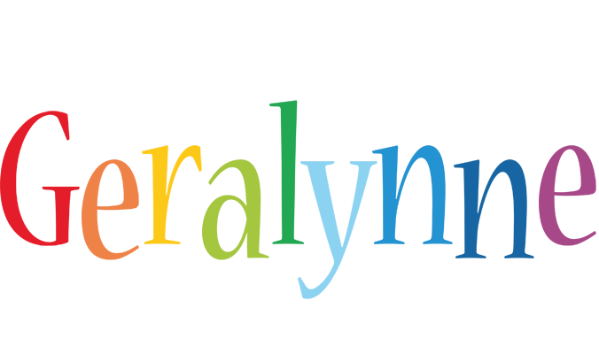 Geralynne birthday logo