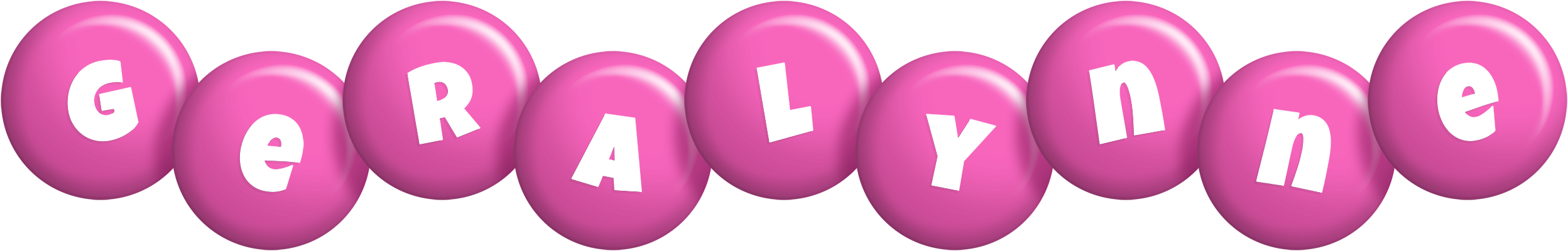Geralynne candy-pink logo