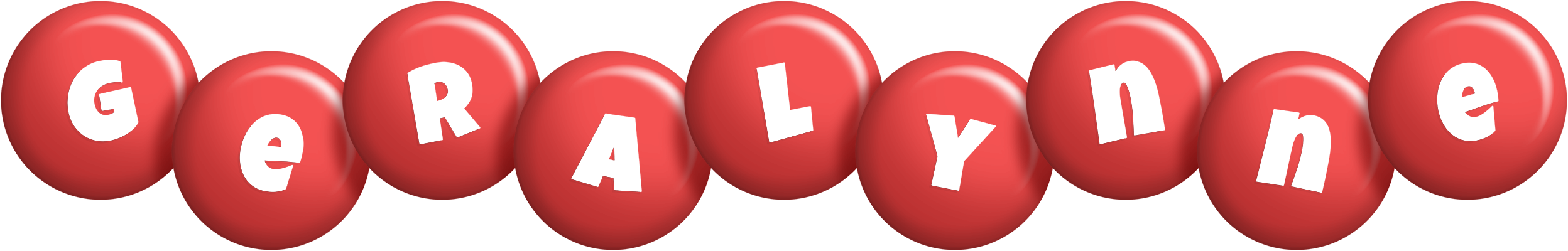 Geralynne candy-red logo