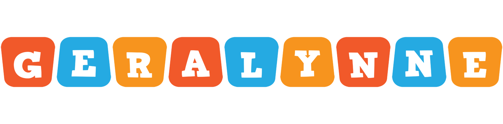 Geralynne comics logo