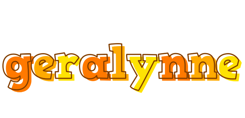 Geralynne desert logo