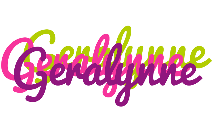 Geralynne flowers logo