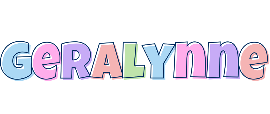 Geralynne pastel logo