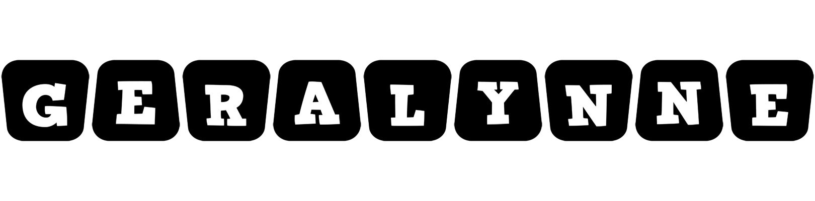 Geralynne racing logo