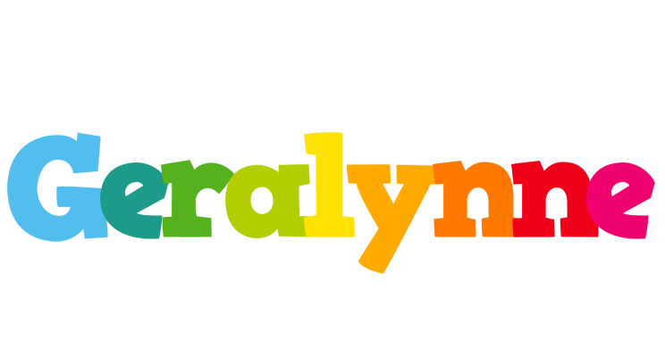 Geralynne rainbows logo