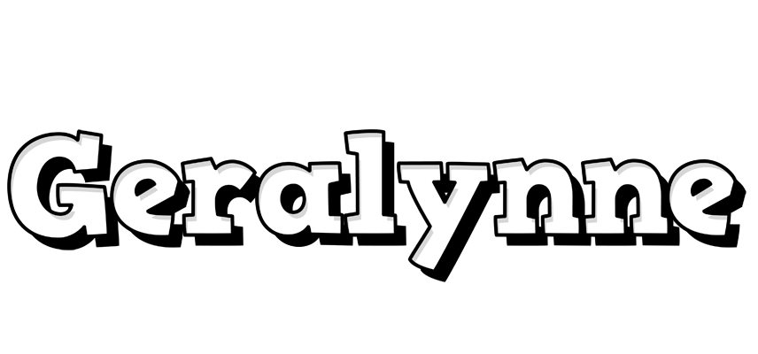 Geralynne snowing logo