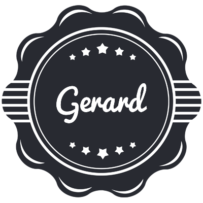 Gerard badge logo