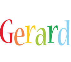 Gerard birthday logo