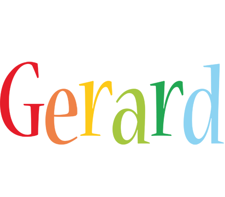 Gerard birthday logo