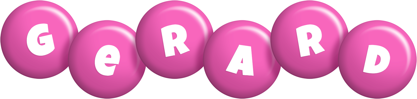 Gerard candy-pink logo